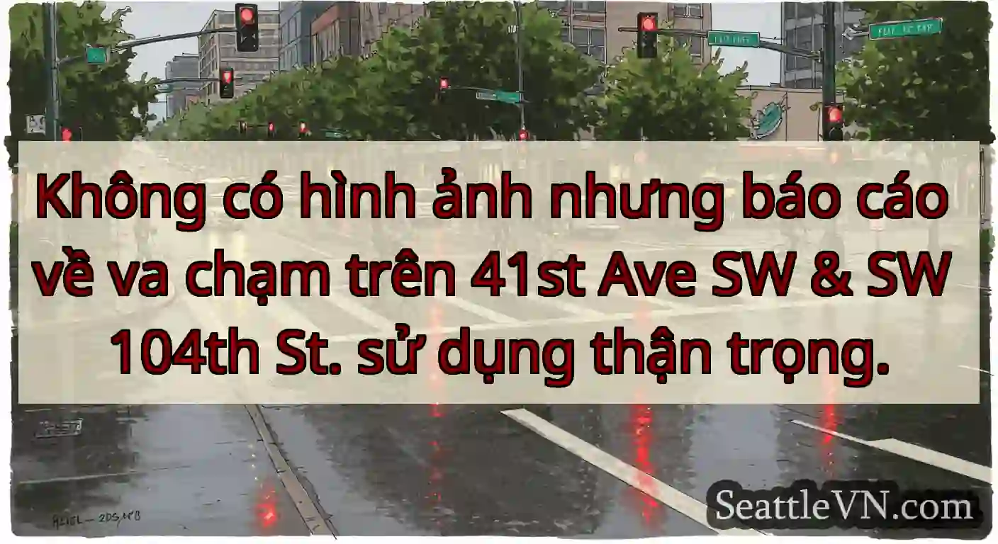 Không có hình ảnh nhưng báo cáo về va chạm trên