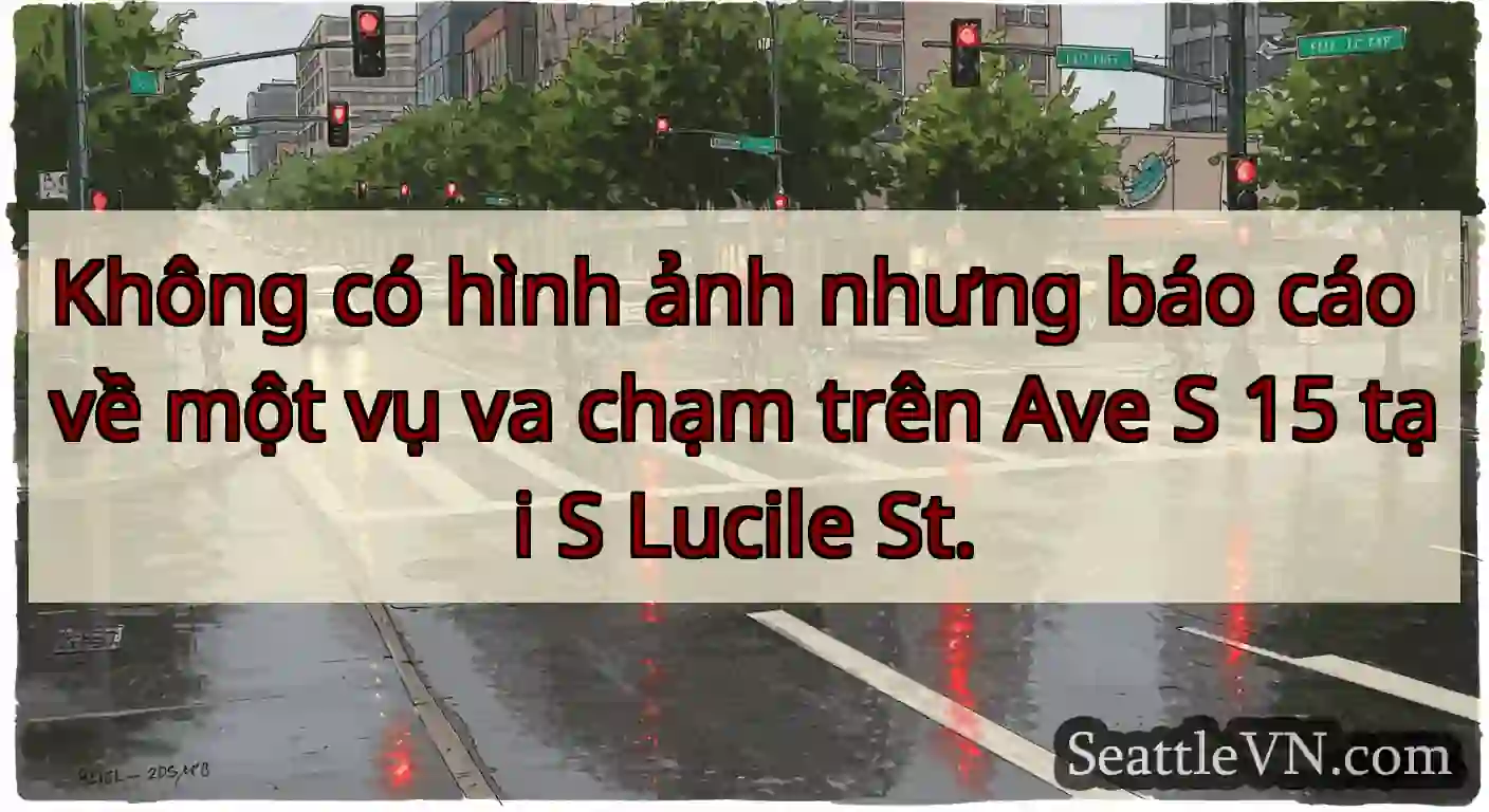 Không có hình ảnh nhưng báo cáo về một vụ va chạm
