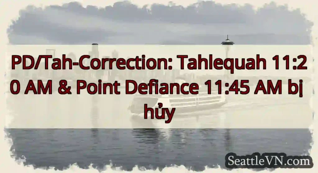 PD/Tah-Correction: Tahlequah 11:20 AM & Point