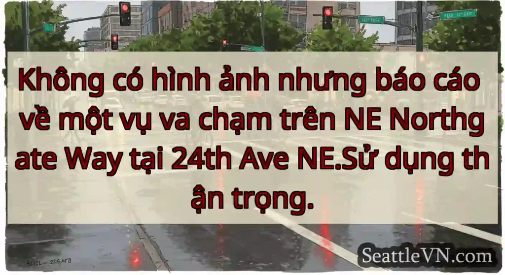 Không có hình ảnh nhưng báo cáo về một vụ va chạm