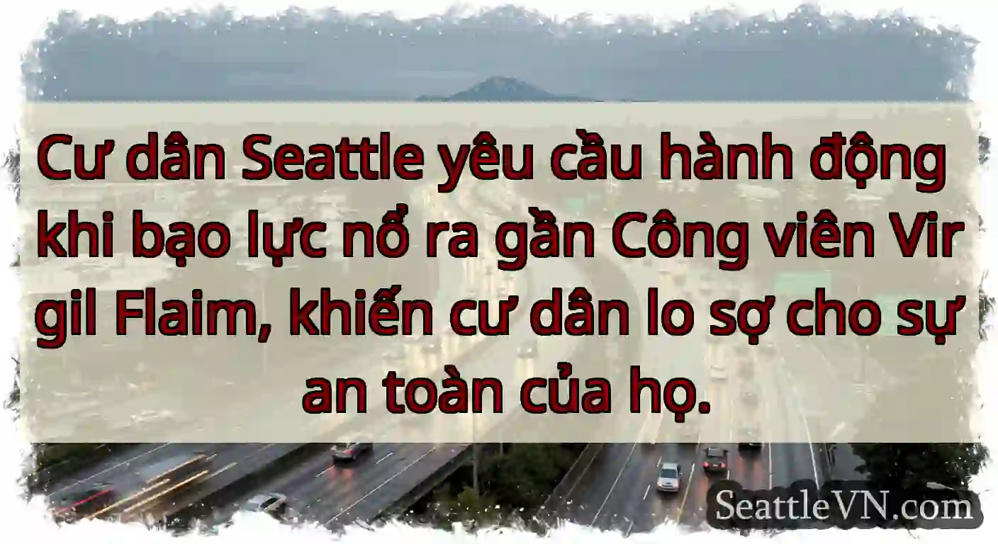 Cư dân Seattle yêu cầu hành động khi bạo lực nổ
