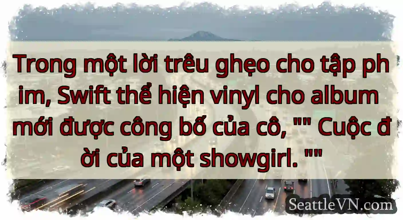 Trong một lời trêu ghẹo cho tập phim, Swift thể