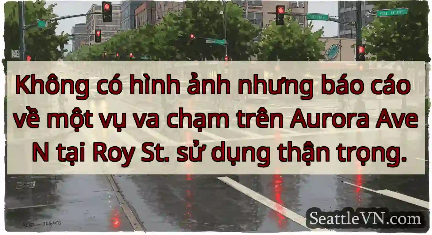 Không có hình ảnh nhưng báo cáo về một vụ va chạm