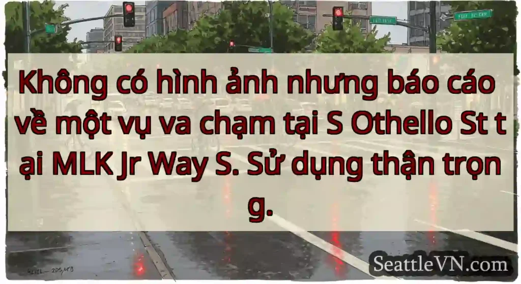 Không có hình ảnh nhưng báo cáo về một vụ va chạm