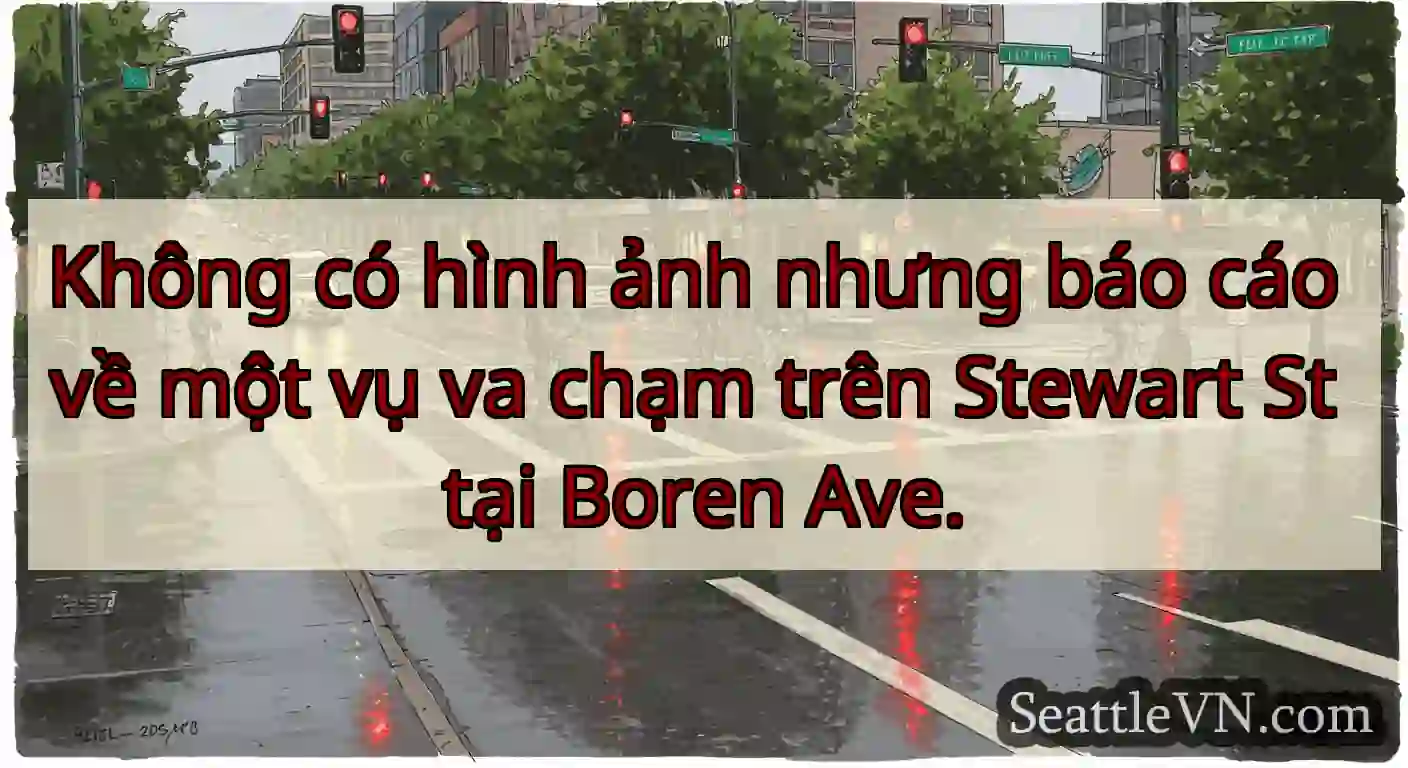 Không có hình ảnh nhưng báo cáo về một vụ va chạm