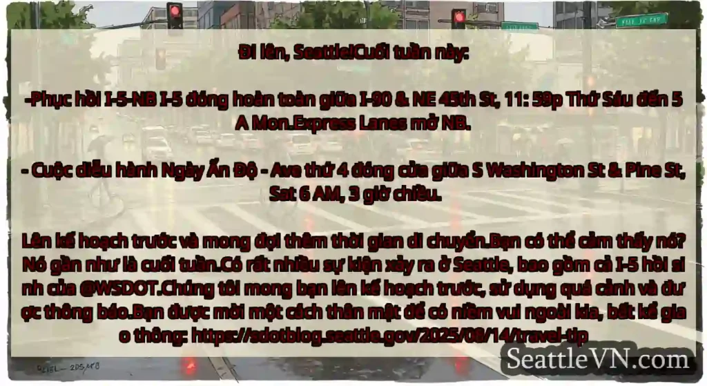 Đi lên, Seattle!Cuối tuần này: