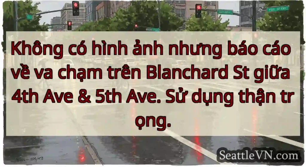 Không có hình ảnh nhưng báo cáo về va chạm trên