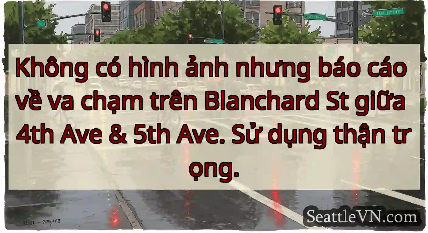 Không có hình ảnh nhưng báo cáo về va chạm trên