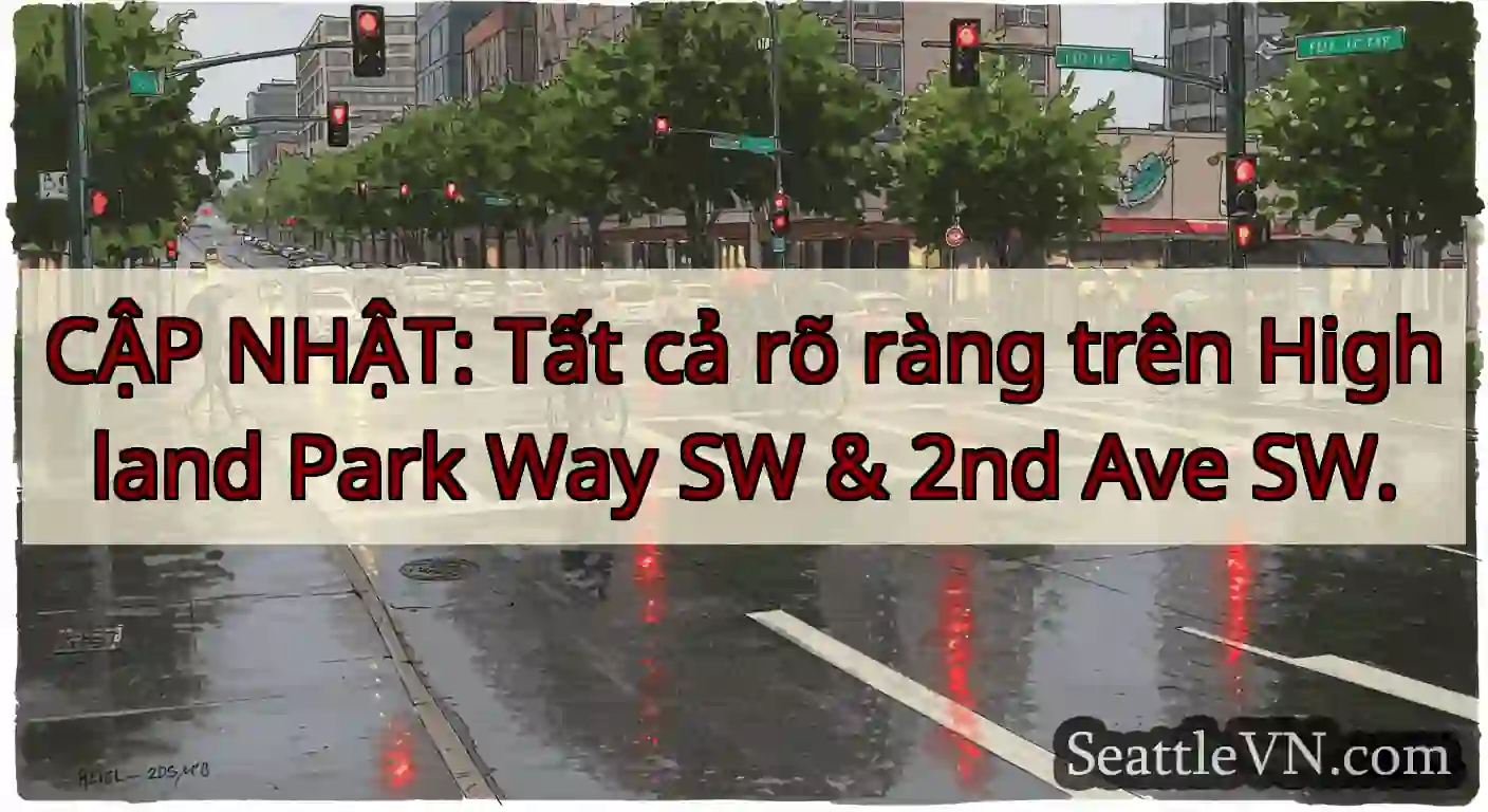 CẬP NHẬT: Tất cả rõ ràng trên Highland Park Way