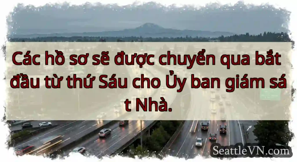 Các hồ sơ sẽ được chuyển qua bắt đầu từ thứ Sáu