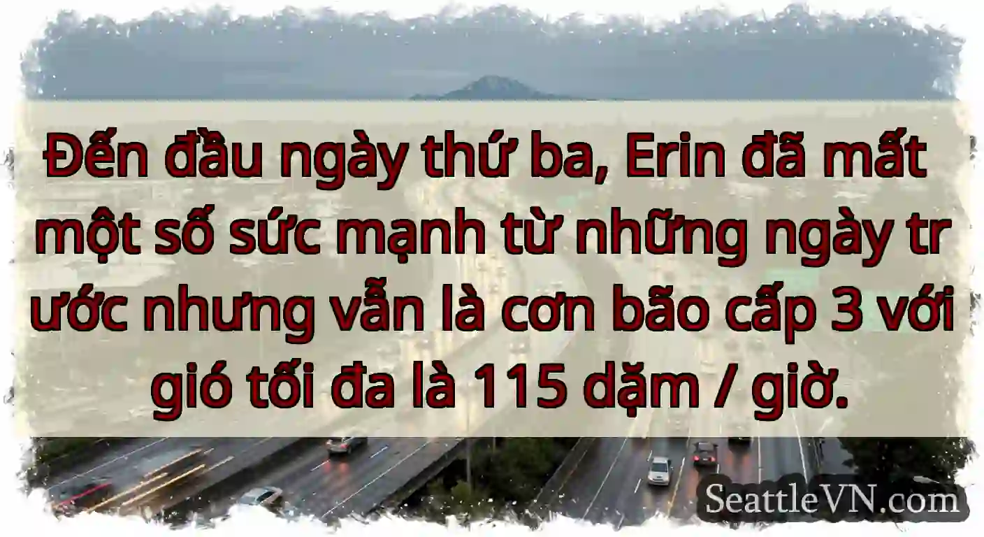 Đến đầu ngày thứ ba, Erin đã mất một số sức mạnh