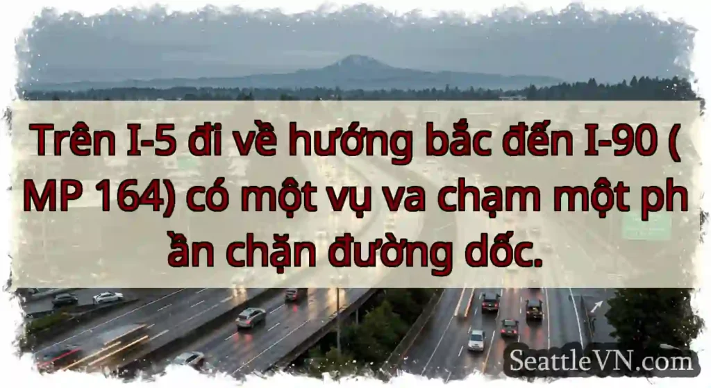 Trên I-5 đi về hướng bắc đến I-90 (MP 164) có một