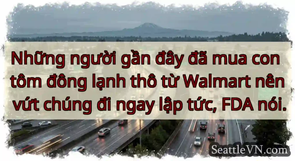 Những người gần đây đã mua con tôm đông lạnh thô