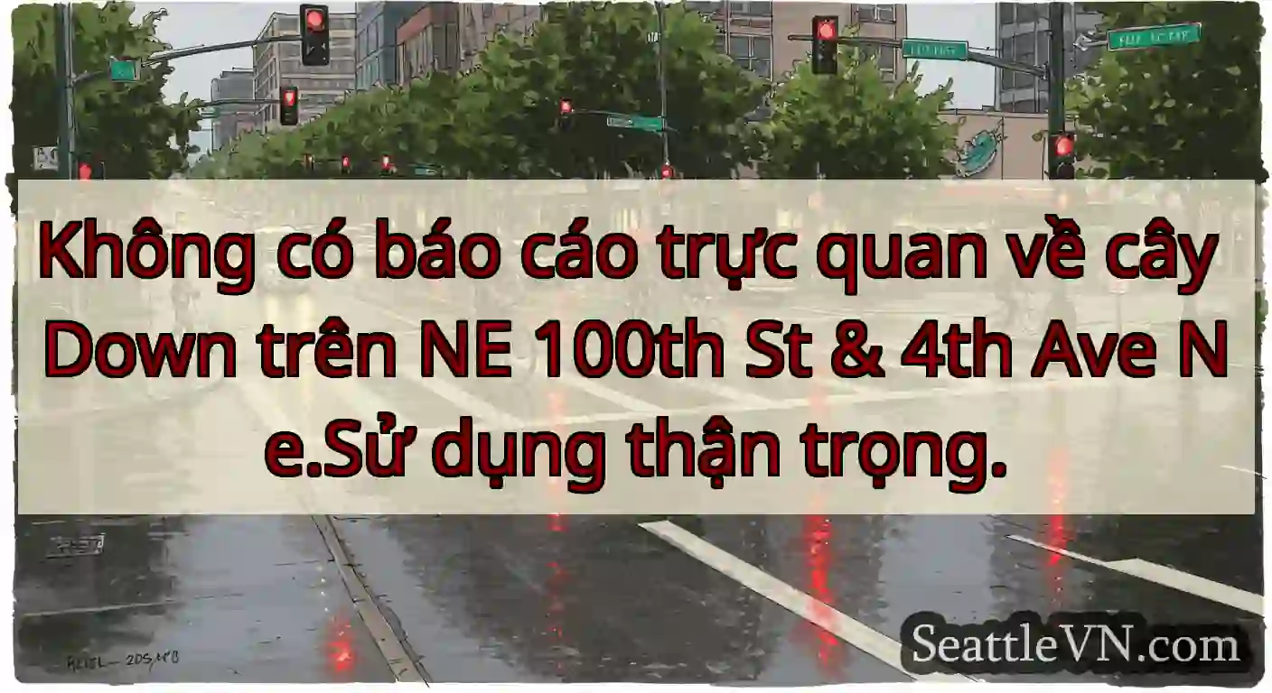 Không có báo cáo trực quan về cây Down trên NE