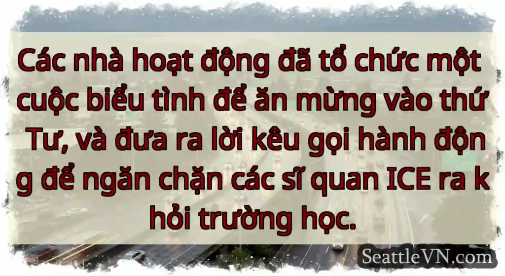 Các nhà hoạt động đã tổ chức một cuộc biểu tình
