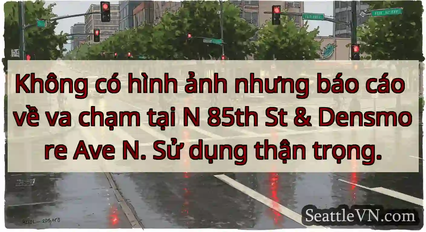 Không có hình ảnh nhưng báo cáo về va chạm tại N
