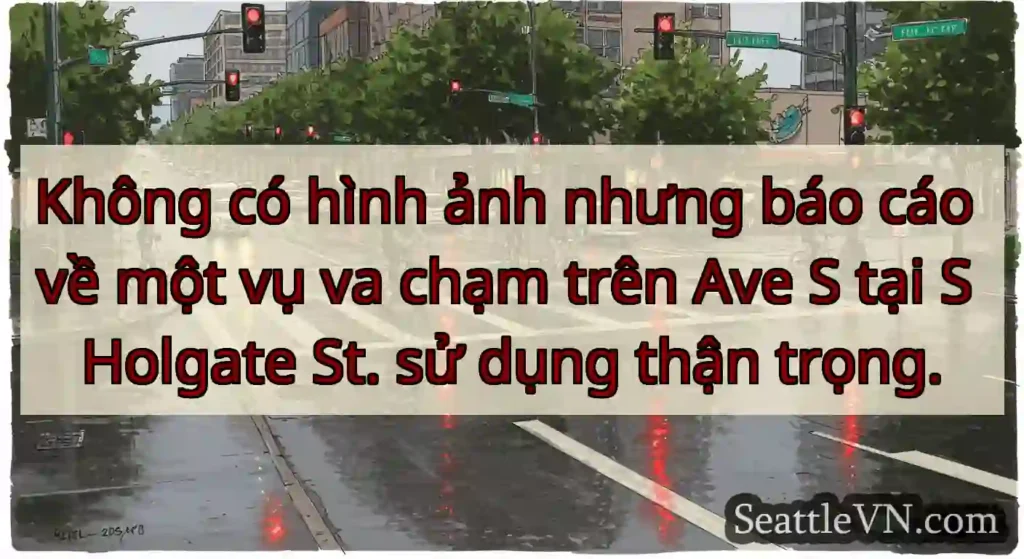 Không có hình ảnh nhưng báo cáo về một vụ va chạm