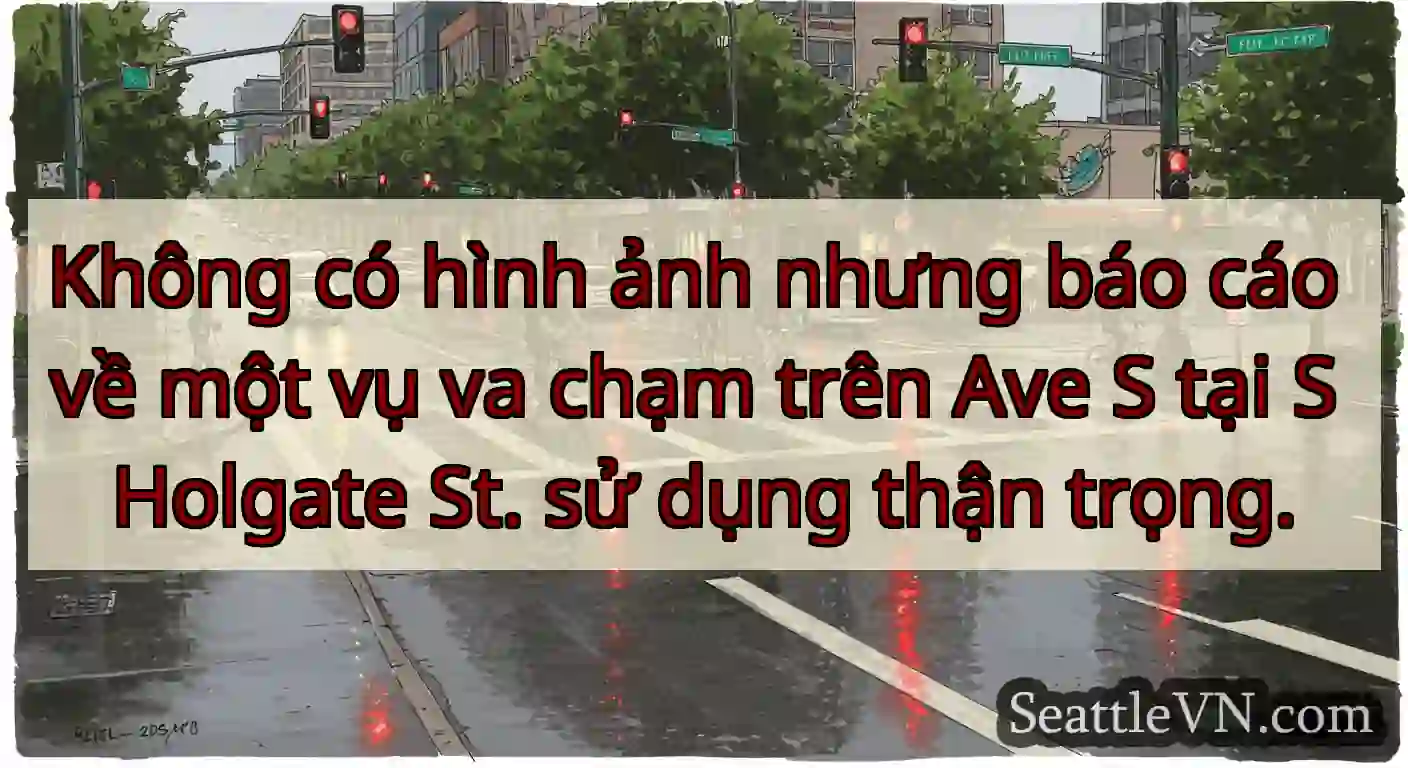 Không có hình ảnh nhưng báo cáo về một vụ va chạm