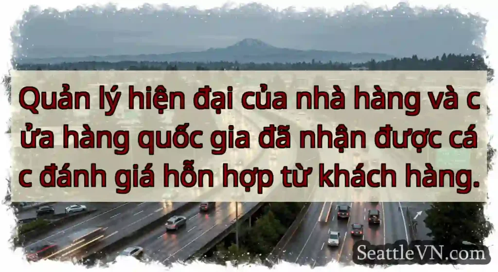 Quản lý hiện đại của nhà hàng và cửa hàng quốc