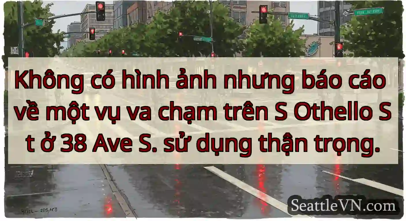 Không có hình ảnh nhưng báo cáo về một vụ va chạm
