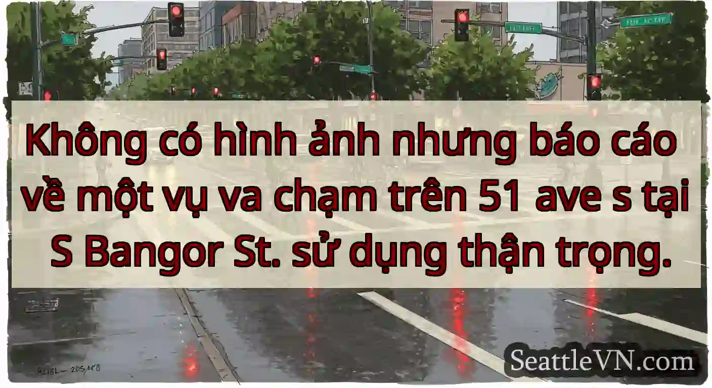 Không có hình ảnh nhưng báo cáo về một vụ va chạm
