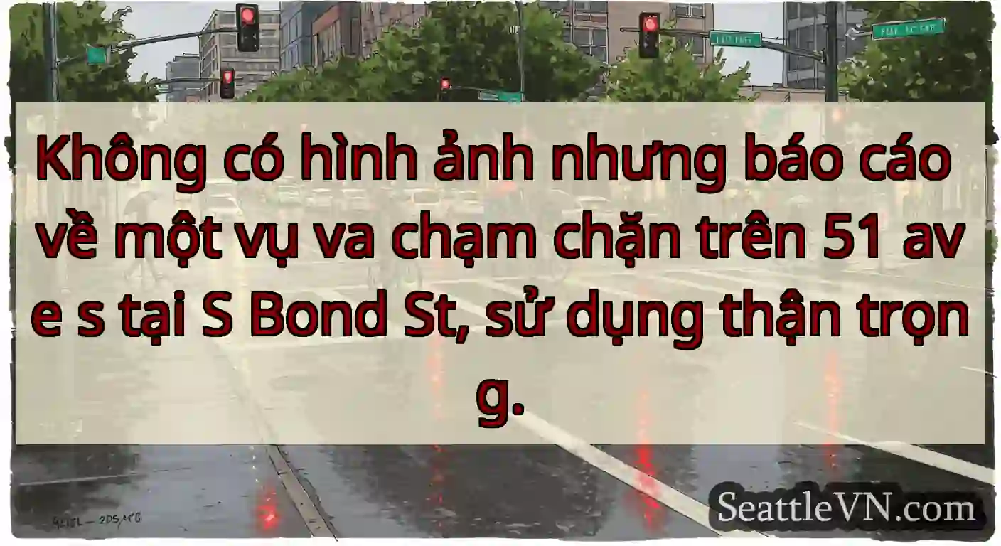 Không có hình ảnh nhưng báo cáo về một vụ va chạm