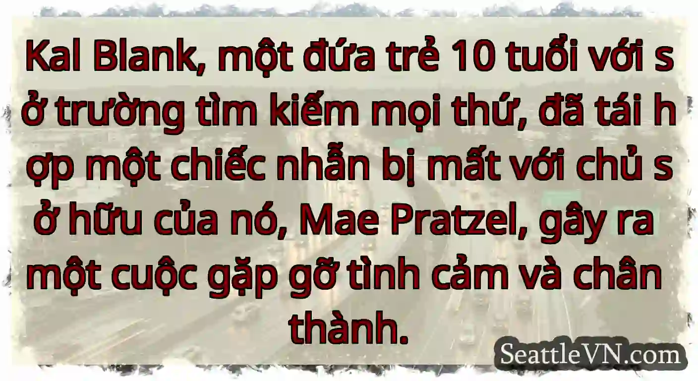 Kal Blank, một đứa trẻ 10 tuổi với sở trường tìm
