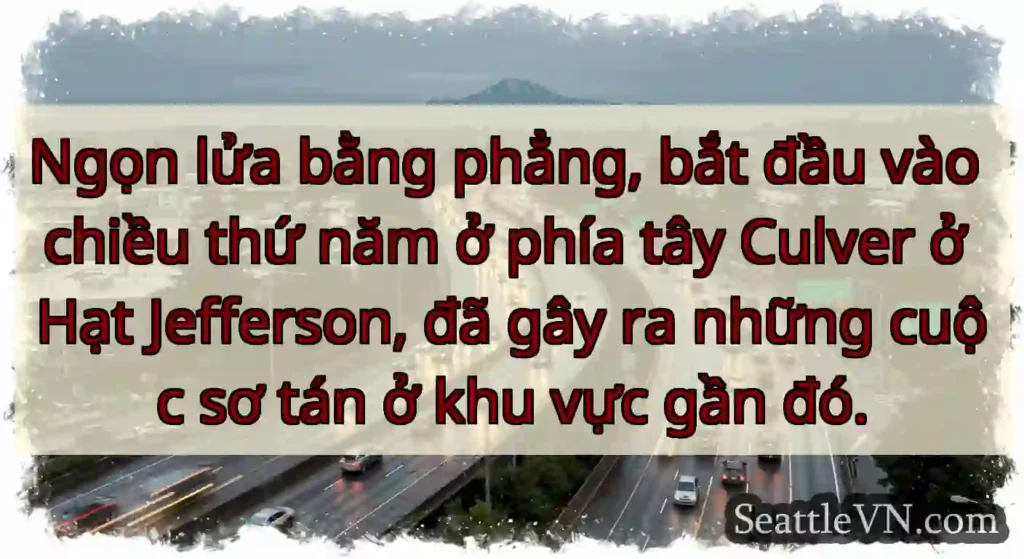 Ngọn lửa bằng phẳng, bắt đầu vào chiều thứ năm ở