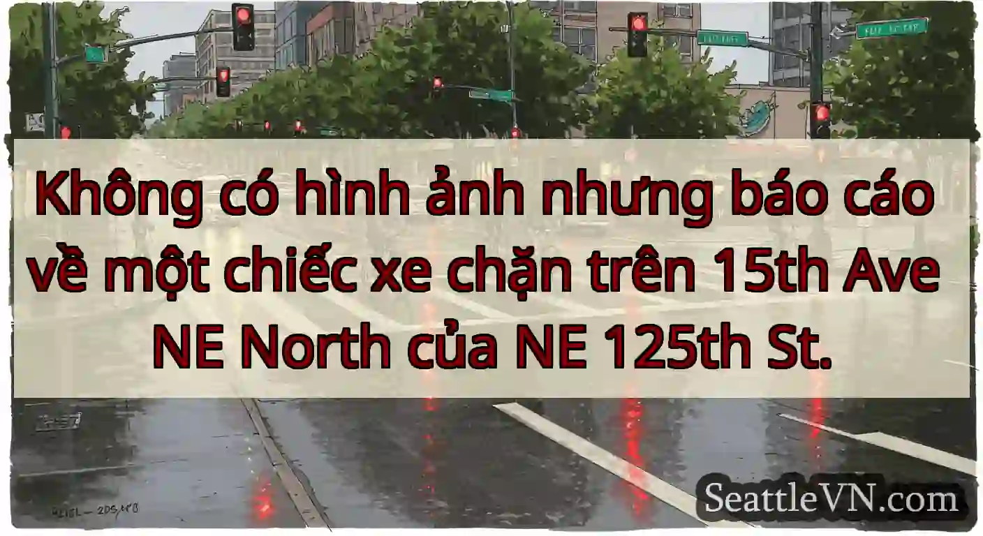 Không có hình ảnh nhưng báo cáo về một chiếc xe