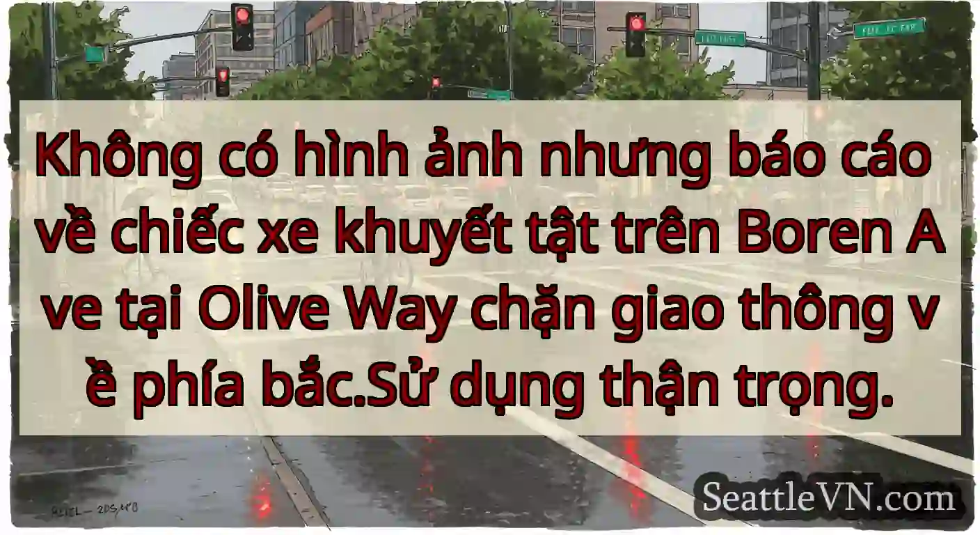 Không có hình ảnh nhưng báo cáo về chiếc xe