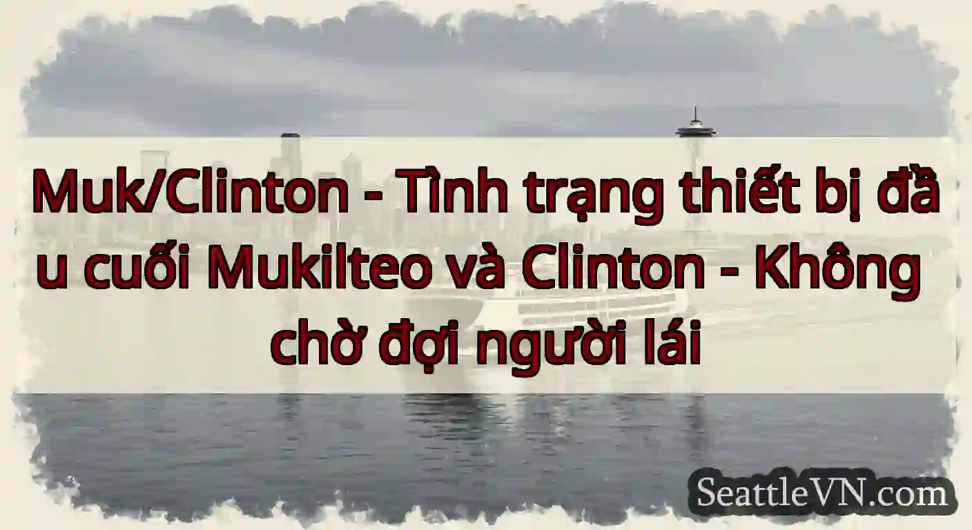 Muk/Clinton - Tình trạng thiết bị đầu cuối