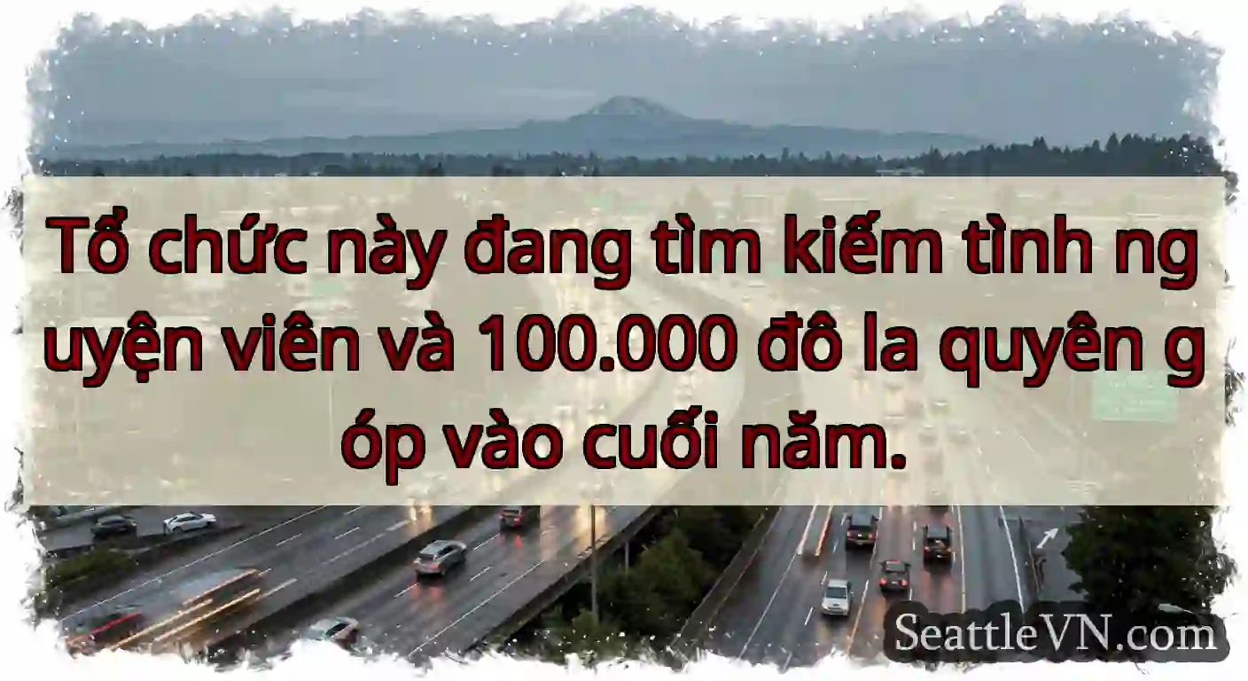 Tổ chức này đang tìm kiếm tình nguyện viên và