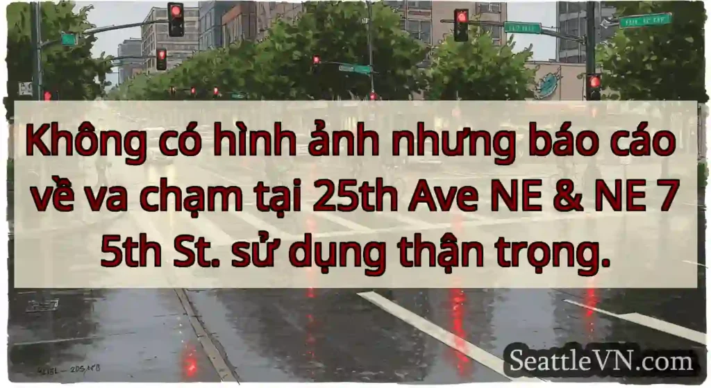 Không có hình ảnh nhưng báo cáo về va chạm tại