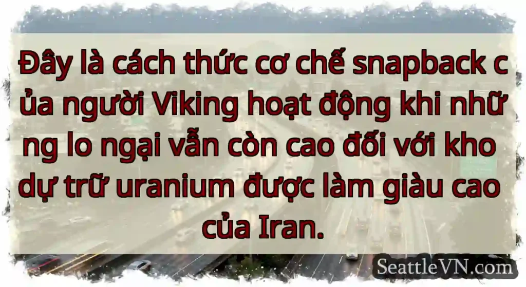 Đây là cách thức cơ chế snapback của người Viking