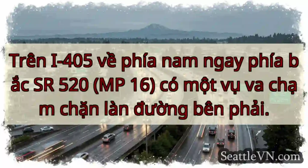 Trên I-405 về phía nam ngay phía bắc SR 520 (MP