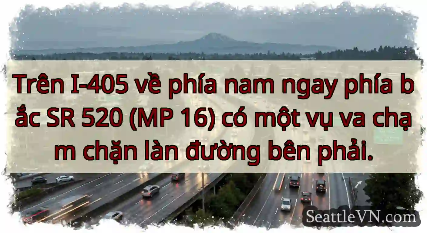Trên I-405 về phía nam ngay phía bắc SR 520 (MP