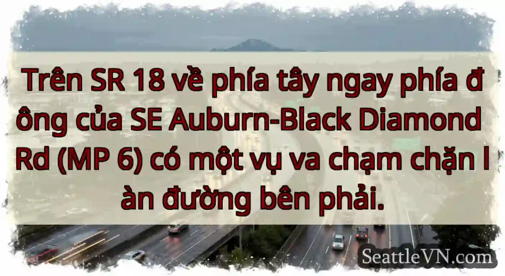 Trên SR 18 về phía tây ngay phía đông của SE