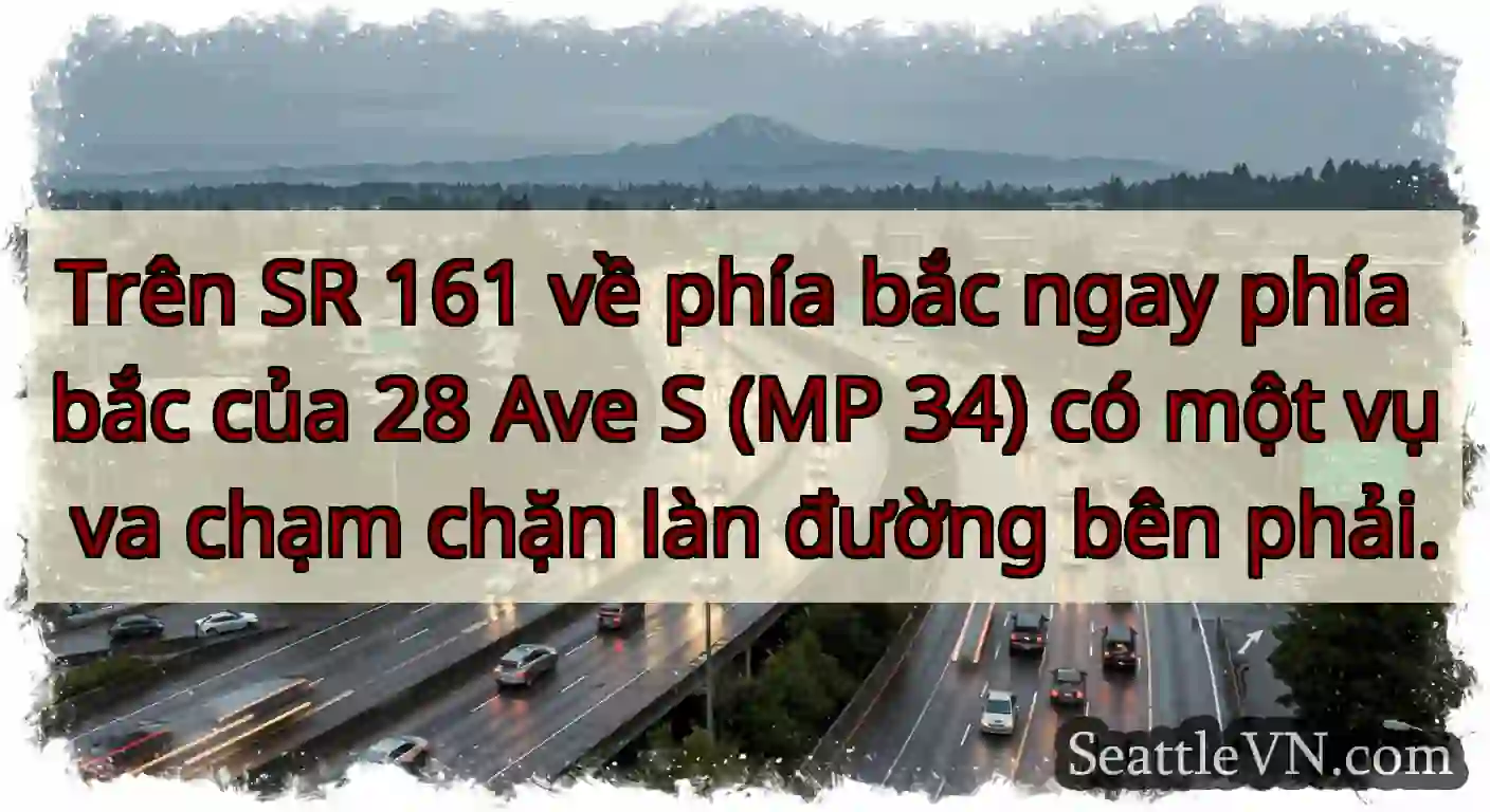 Trên SR 161 về phía bắc ngay phía bắc của 28 Ave
