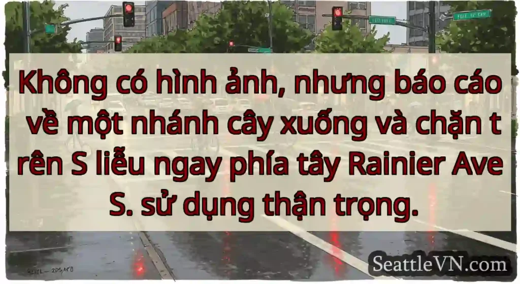 Không có hình ảnh, nhưng báo cáo về một nhánh cây