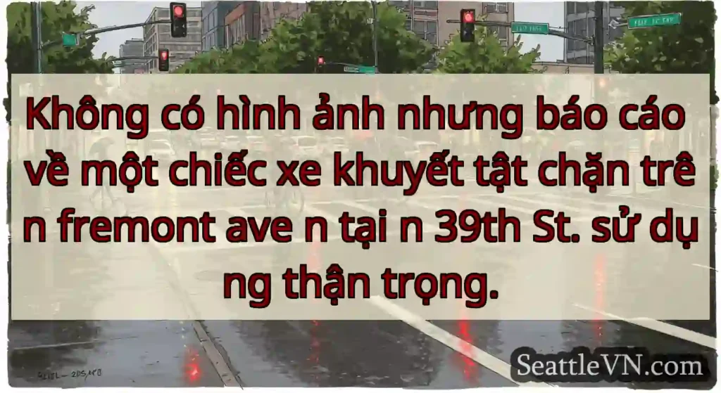 Không có hình ảnh nhưng báo cáo về một chiếc xe