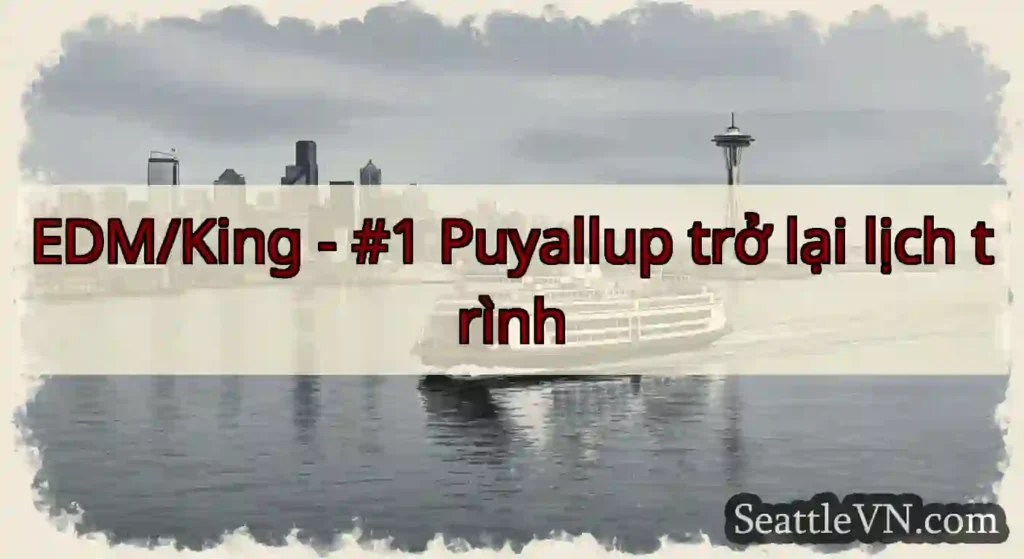 EDM/King - #1 Puyallup trở lại lịch trình