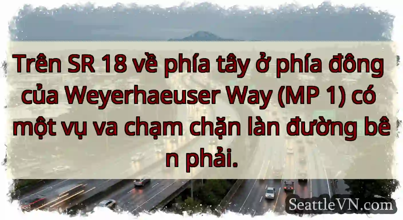 Trên SR 18 về phía tây ở phía đông của