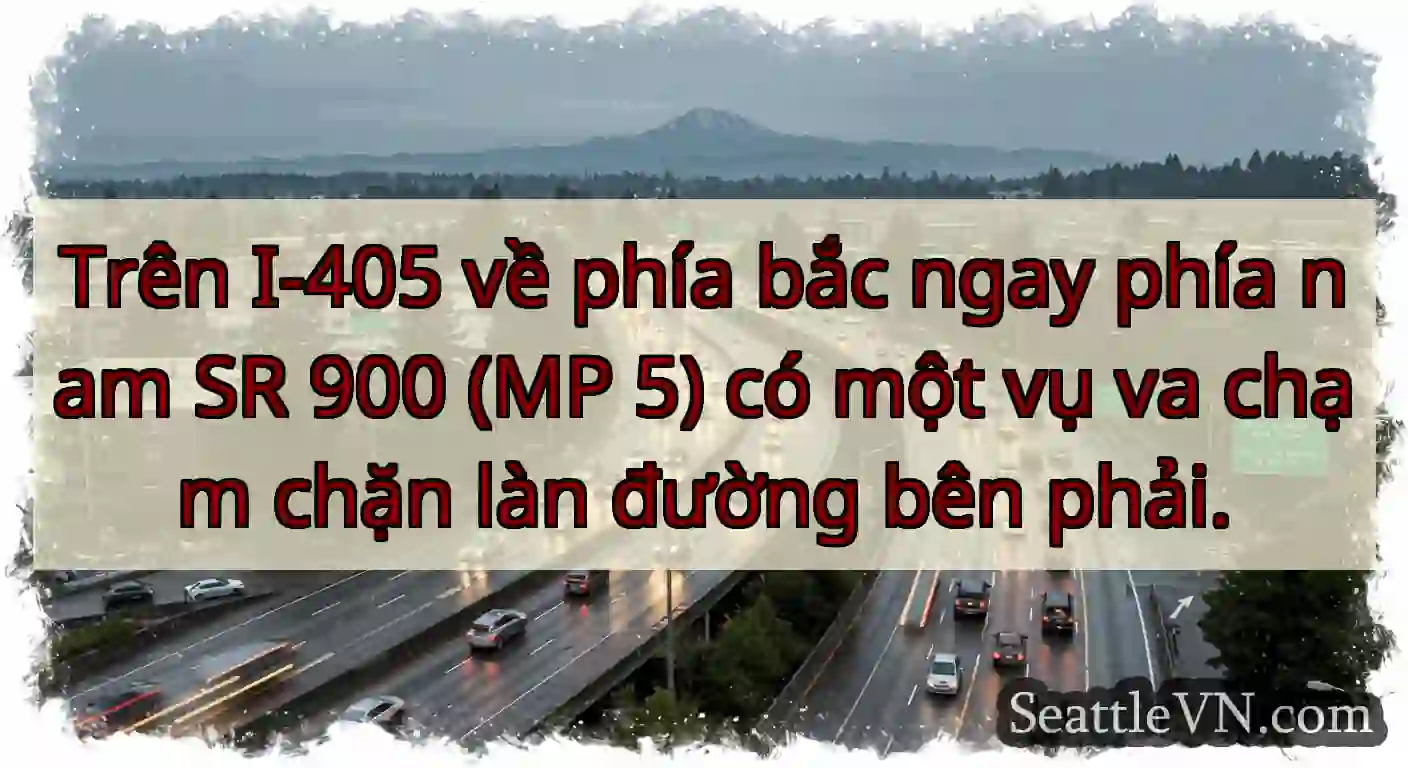 Trên I-405 về phía bắc ngay phía nam SR 900 (MP