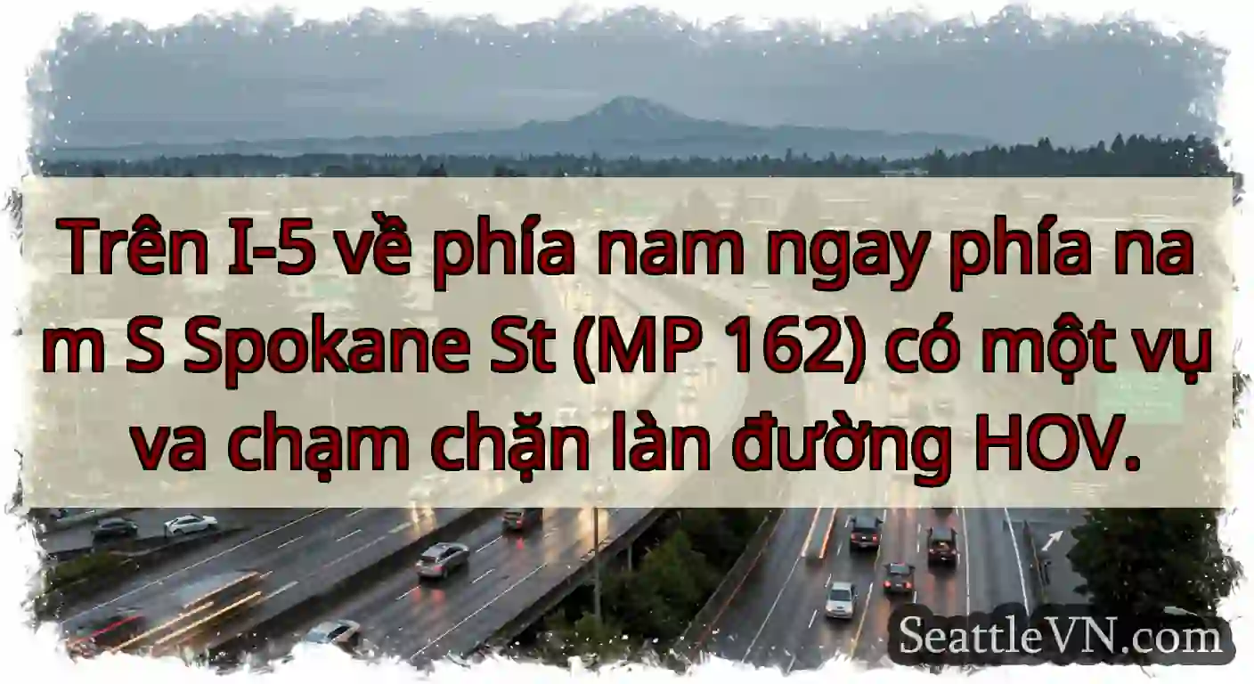 Trên I-5 về phía nam ngay phía nam S Spokane St