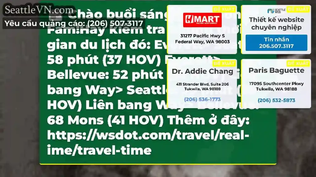 Chào buổi sáng giao thông Fam!Hãy kiểm tra những