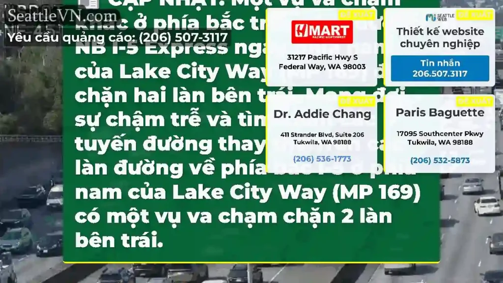 CẬP NHẬT: Một vụ va chạm khác ở phía bắc trong