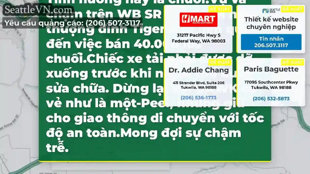 CẬP NHẬT 3: Vụ va chạm này trên WB SR 18 tại Hội