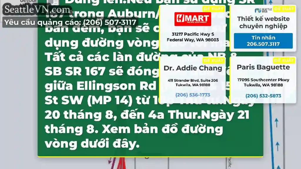 Đứng lên!Nếu bạn sử dụng SR 167 trong