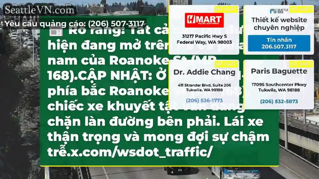 Rõ ràng: Tất cả các làn đường hiện đang mở trên