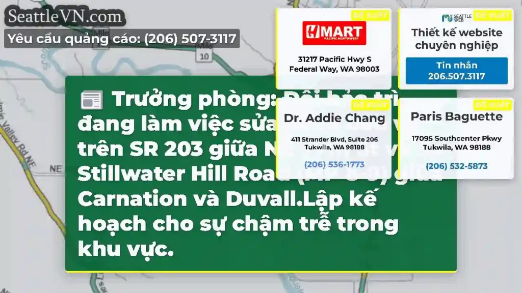 Trưởng phòng: Đội bảo trì đang làm việc sửa chữa